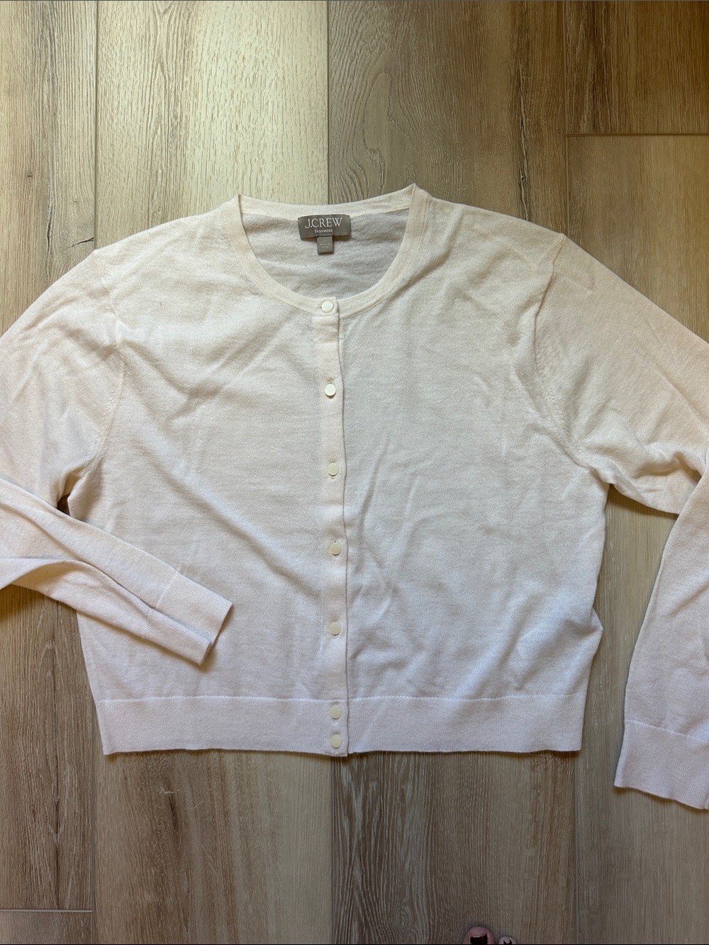 J Crew Featherweight Cashmere Cardigan